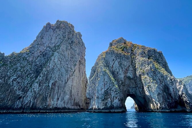 Boat Tour of Capri - Blue Grotto Entrance