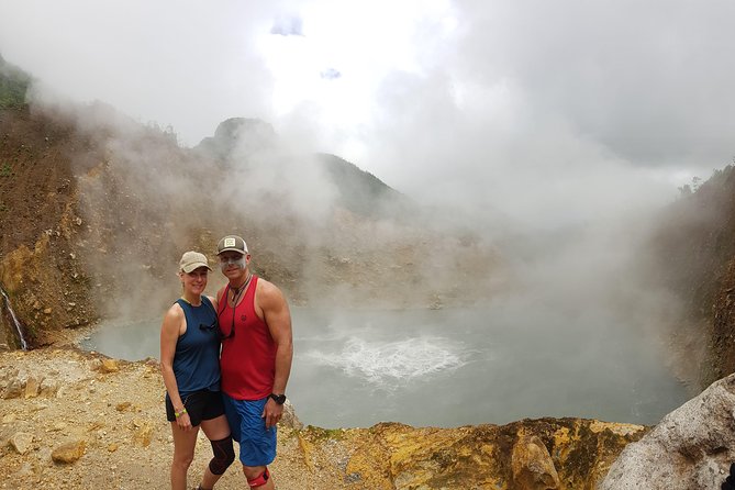 Boiling Lake Hike in Dominica - Navigating the Volcanic Terrain