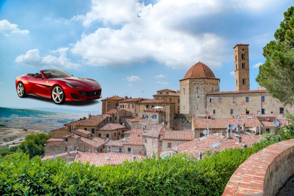 Bolgheri / Volterra / Florence - Tour in Ferrari - Ferrari Portofino and Tour Director