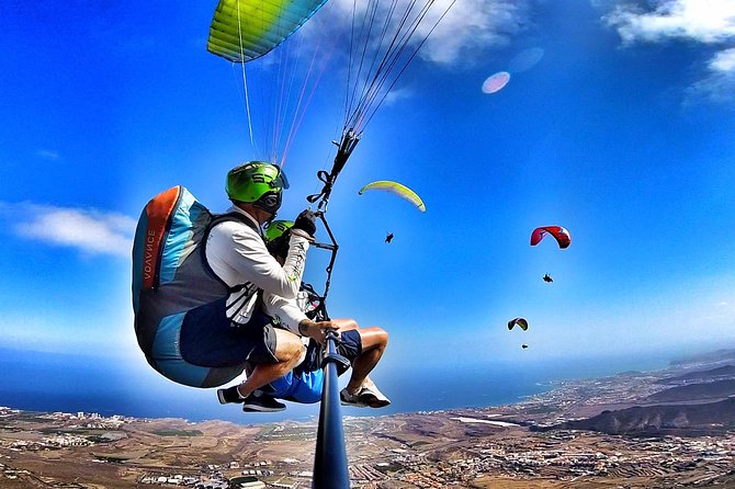 BRONZE Tandem Paragliding Flight in South Tenerife, Free Pick up - Included Services