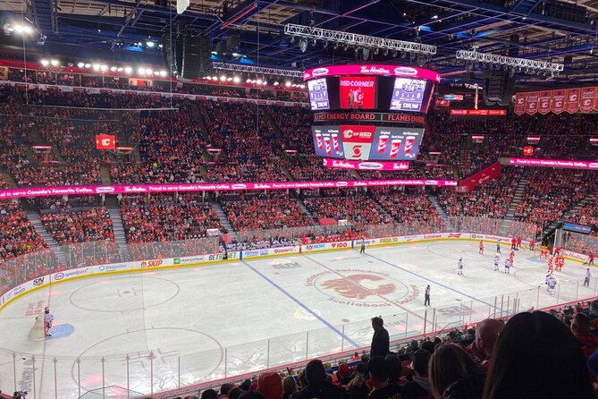 Calgary Flames Ice Hockey Game Ticket at Scotiabank Saddledome - Location and Venue