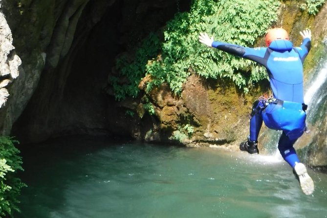 Canyoning in Montenegro - Drenovsnica Canyon - Jumping, Sliding, and Abseiling