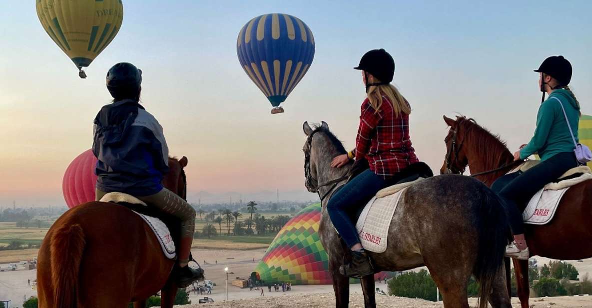 Cappadocia: Horse Riding With Balloons Above at Sunrise - Activity Overview and Highlights