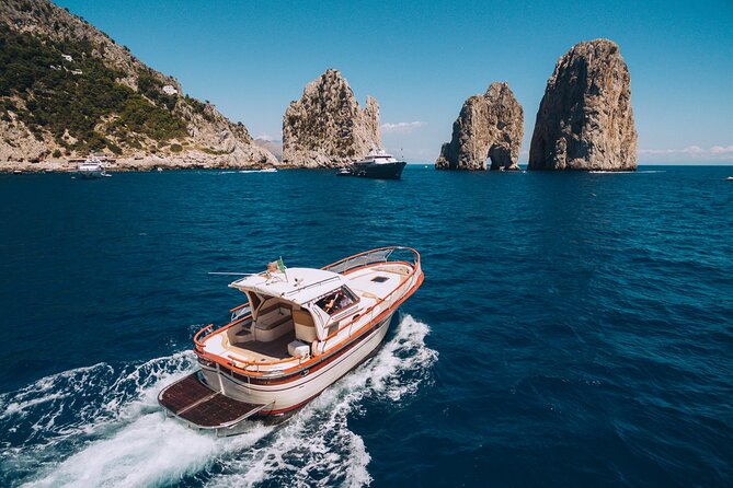 Capri Private Boat Day Tour From Sorrento, Positano or Naples - Swimming and Snorkeling