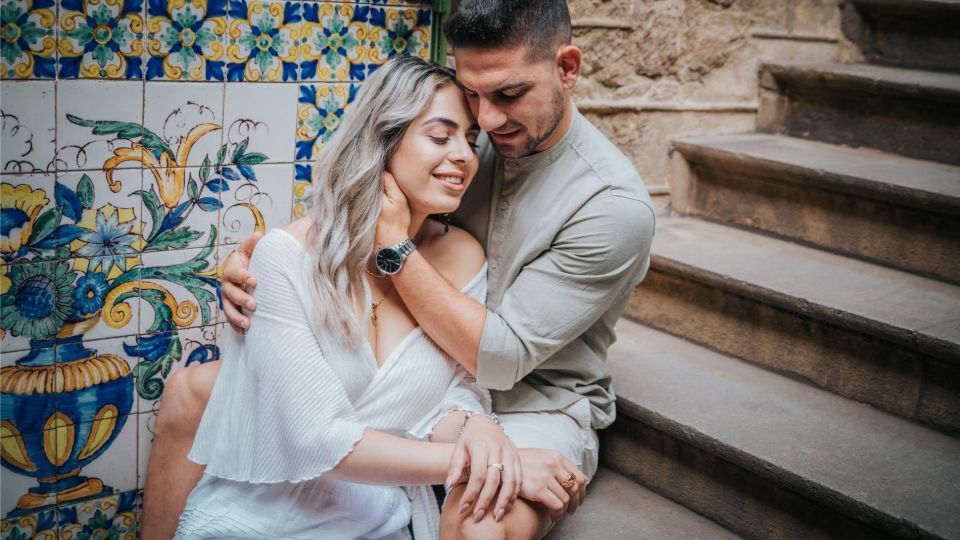 Capture Your Love Story in Barcelona, Old City Edition - Iconic Gothic Quarter Backdrop