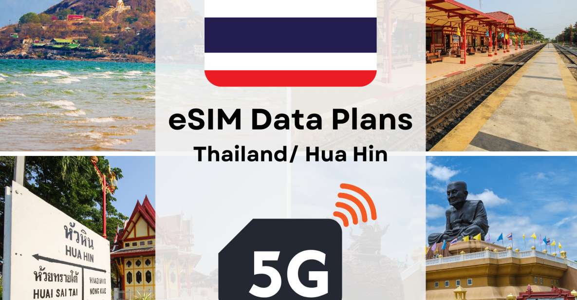 Chiang Rai: Esim Internet Data Plan for Thailand 4g/5g - Booking Details and Cancellation Policy