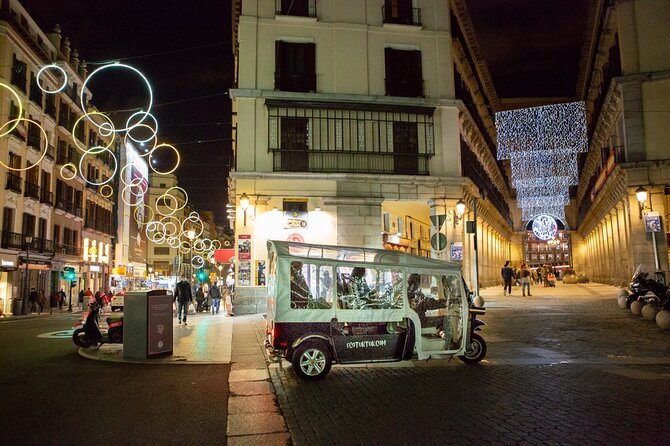 Christmas Lights Tour in Madrid in Private Eco Tuk Tuk - Logistics