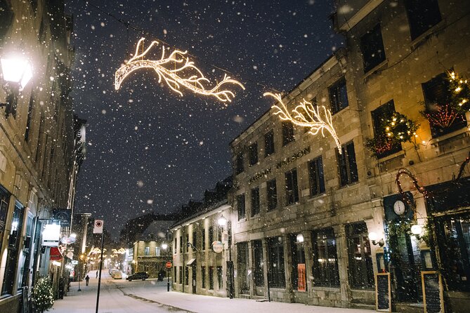 Christmas Walking Tour in Old Montreal - Meeting and End Points