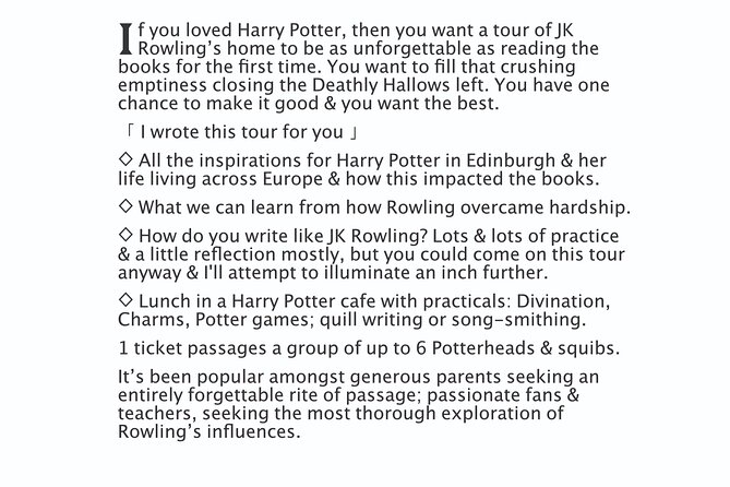 Complete Potterhead, 8hr Rite-Of-Passage Unwrapping Harry Potter - Meeting and Pickup Information