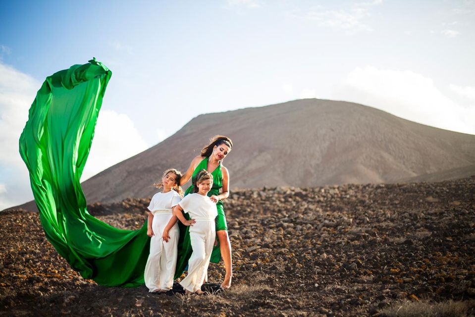 Corralejo: Private Flying Dress Photoshoot - Highlights