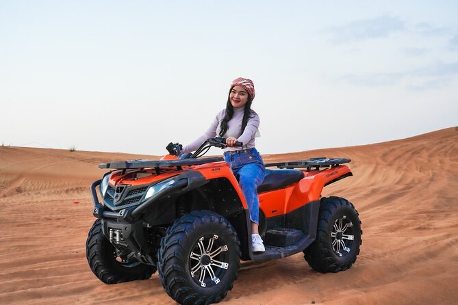 Desert Safari, Open Desert Quad Bike Experience With BBQ Dinner - Exclusions