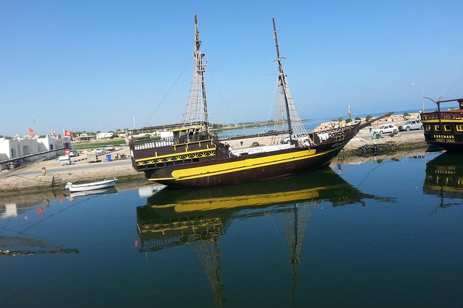 Djerba Flamingo Island Pirate Ship Full-Day Trip - Traditional Tunisian Lunch Spread