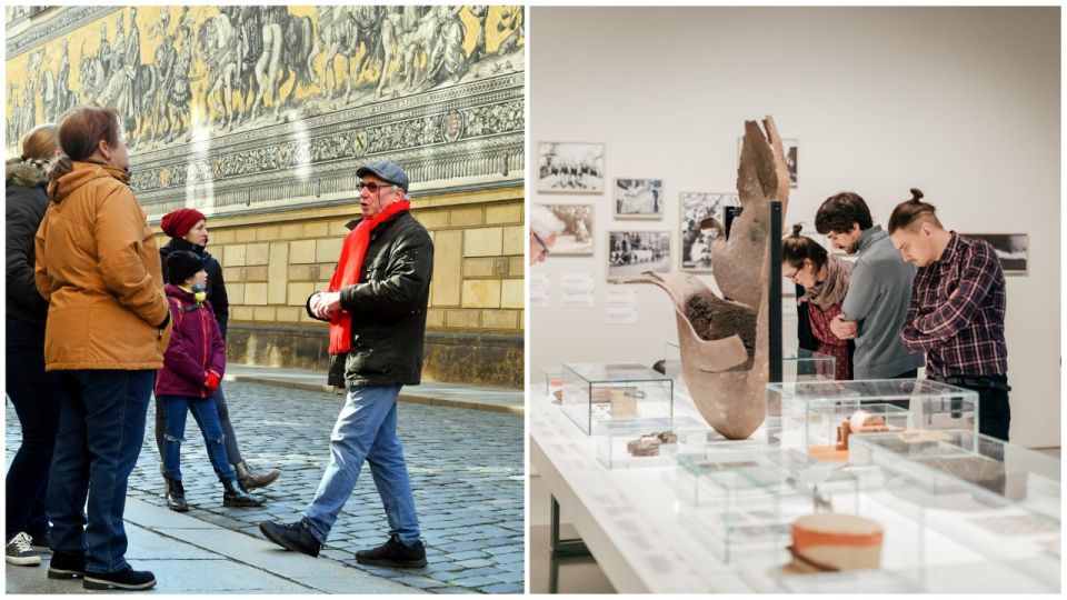 Dresden: Guided City Walk and City Museum Entrance Ticket - Highlights