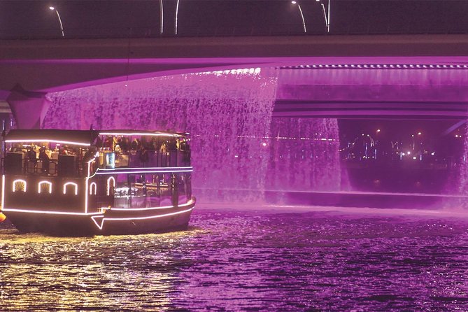 Dubai Luxury Canal Dinner Cruise With Optional Transfer - Inclusions of the Dinner Cruise Experience