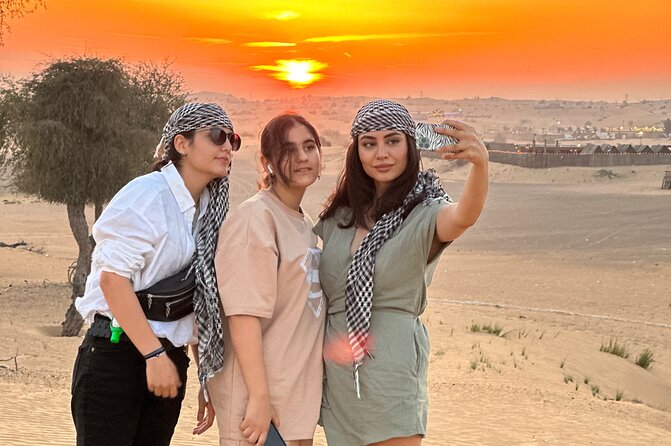 Dubai Sunset Red Dune Desert Safari, Sandboarding and Camel Ride - Pickup Details