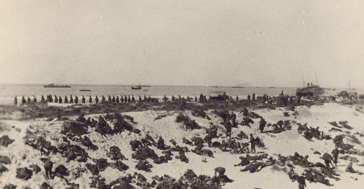 Dunkirk: Operation Dynamo and Battlefield of Dunkirk Tour - Follow the Soldiers Evacuation