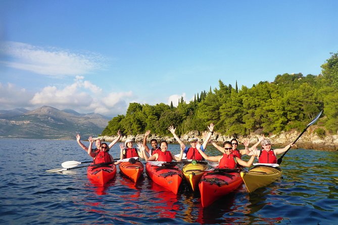 Elaphite Islands Full-Day Kayak and Bike Tour From Dubrovnik - Kayaking to the Islands