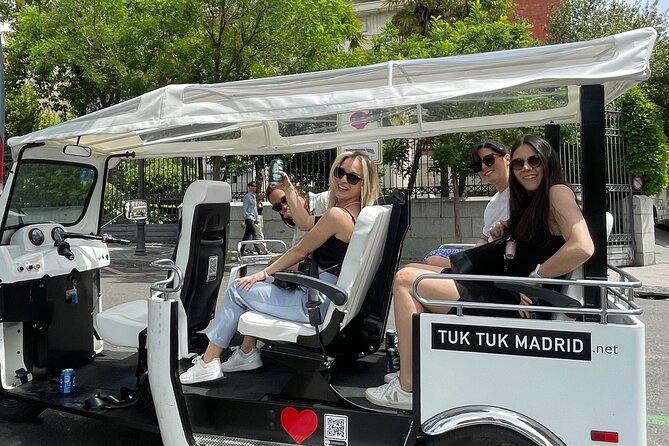 Electric Tuk-Tuk Tour Through MODERN MADRID - Cancellation Policy