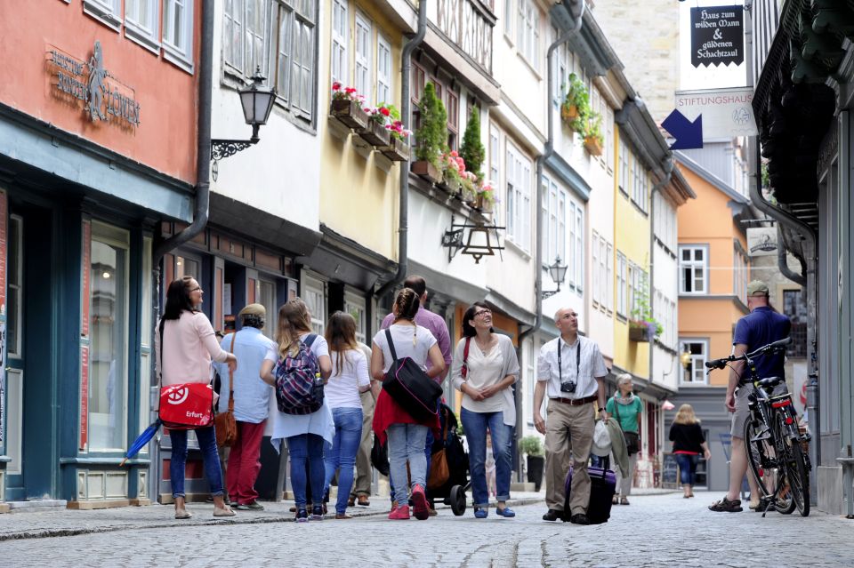 Erfurt: Old Town Guided Walking Tour - Merchants Bridge: Charming Landmark