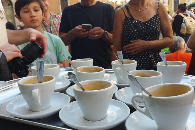 Espresso, Gelato & Tiramisu Food Tour: Pantheon & Navona - Espresso Tasting Experience