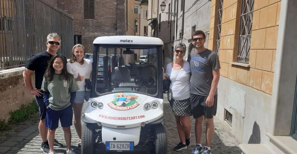 Exclusive Tour of Rome in Golf Cart for Cruisers - Highlights of the Tour