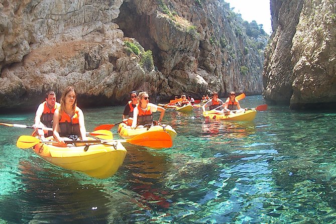 Excursion Kayak Portitxol + Snorkeling + Picnic + Photos + Visit Caves - Included Activities and Equipment