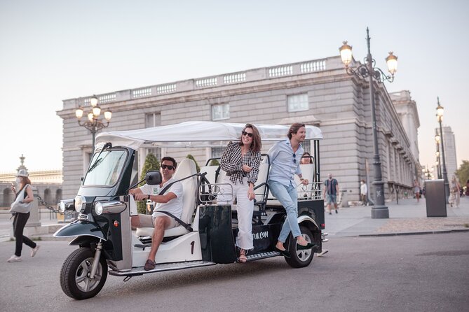 Expert Plus Tour of Madrid in Private Eco Tuk Tuk - Inclusions and Exclusions