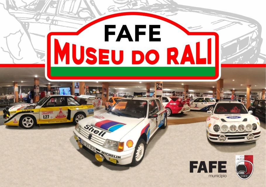 Fafe: Entrance to Rally Museum+Sticker in the Land of Rally - Exploring the Rally Museum in Fafe