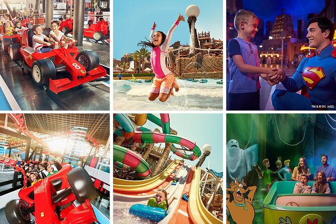 Ferrari World Abu Dhabi Admission Tickets (optional) - Key Attractions at the Park