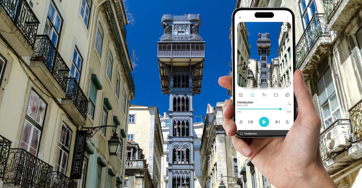 First Time in Lisbon: Walking In-App Audio Tour in English - Experience Highlights