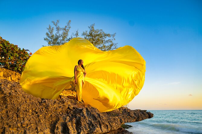 Flying Dress Photoshoot in Barbados - Client Considerations