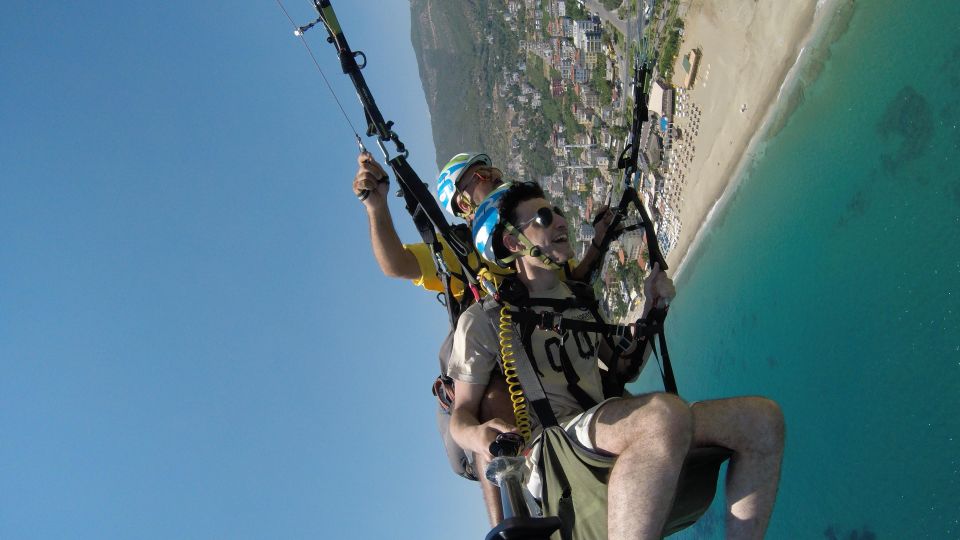 From Alanya: Tandem Paragliding Experience - Inclusions and Whats Covered