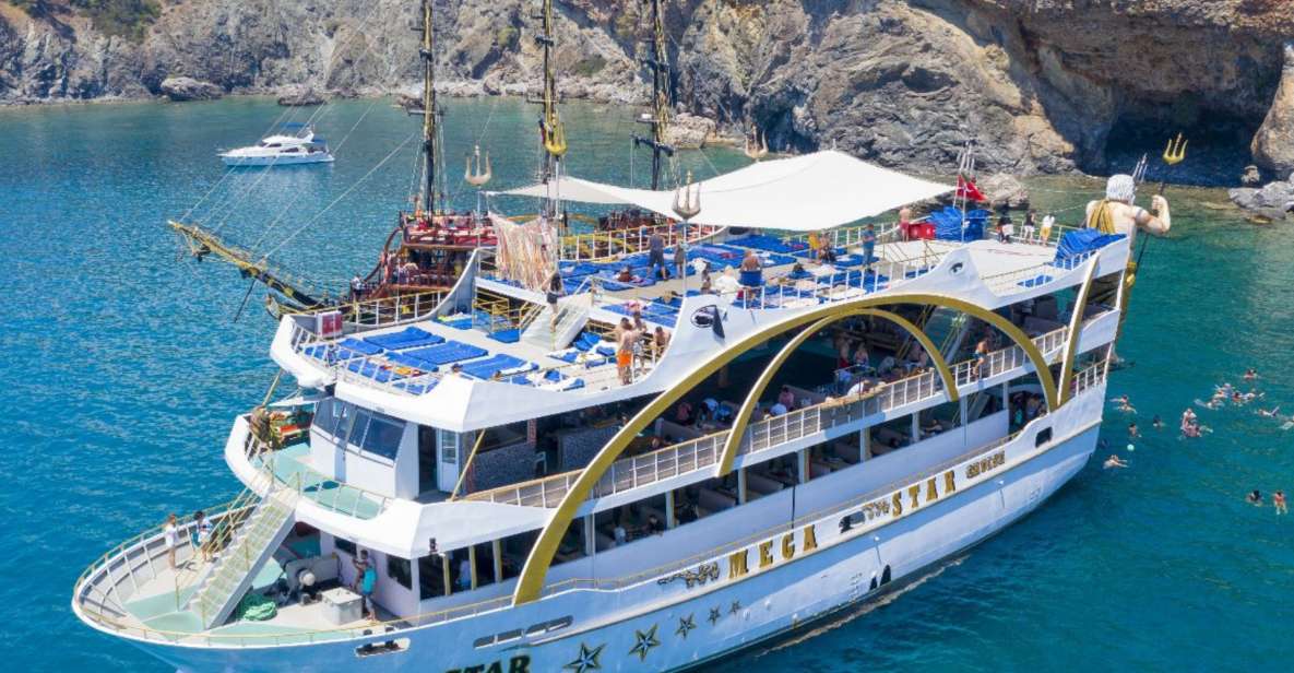 From Antalya: Catamaran Cruise to Kemers Coves With Lunch - Itinerary and Stops