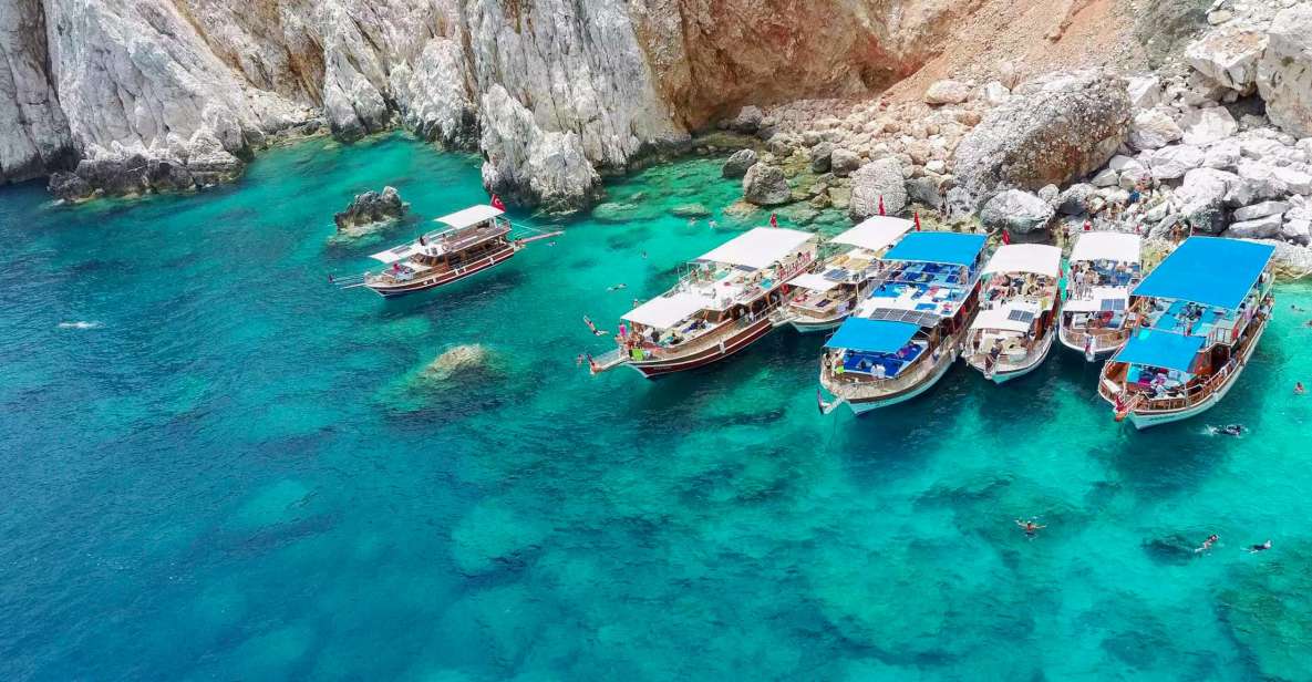 From Antalya or Kemer: Suluada Island Boat Trip With Lunch - Admiring Suluadas Captivating Rock Formations