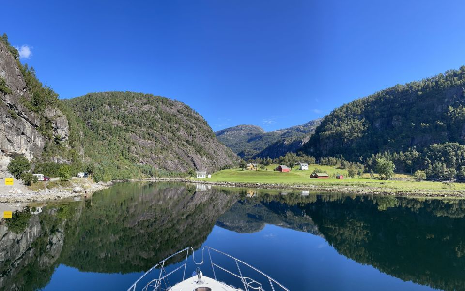 From Bergen: Modalen Private Fjord Cruise With Waterfalls - Scenic Beauty of Fjords and Mountains