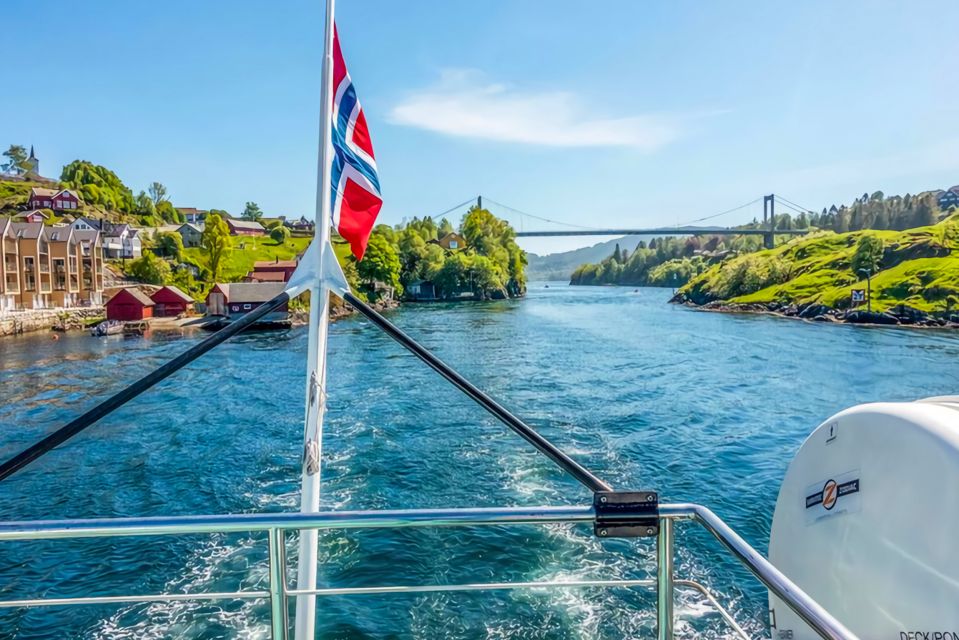 From Bergen: Sightseeing Fjord Cruise to Alversund Strait - Cruise Highlights