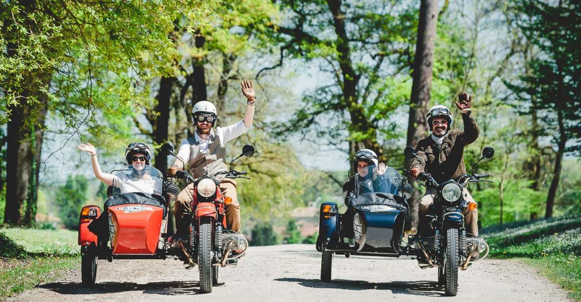 From Bordeaux: Saint-Emilion Wine Tour in a Sidecar - Vintage Sidecar Tour Experience