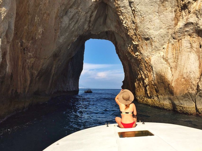 From Capri: Capri and Positano Full-Day Private Boat Trip - Exploring Capris Grottoes