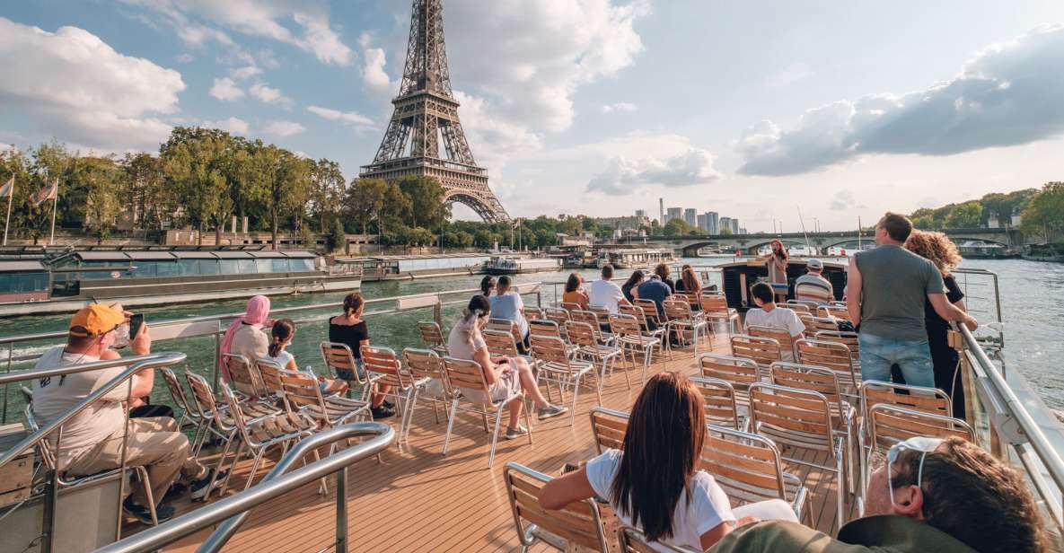 From Disneyland Paris: Paris Day Trip and Sightseeing Cruise - River Seine Sightseeing Cruise