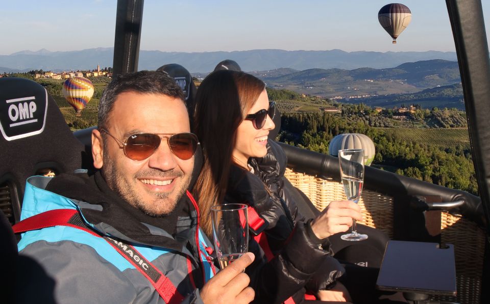 From Florence: Luxury Hot-Air Balloon Ride - Included Amenities