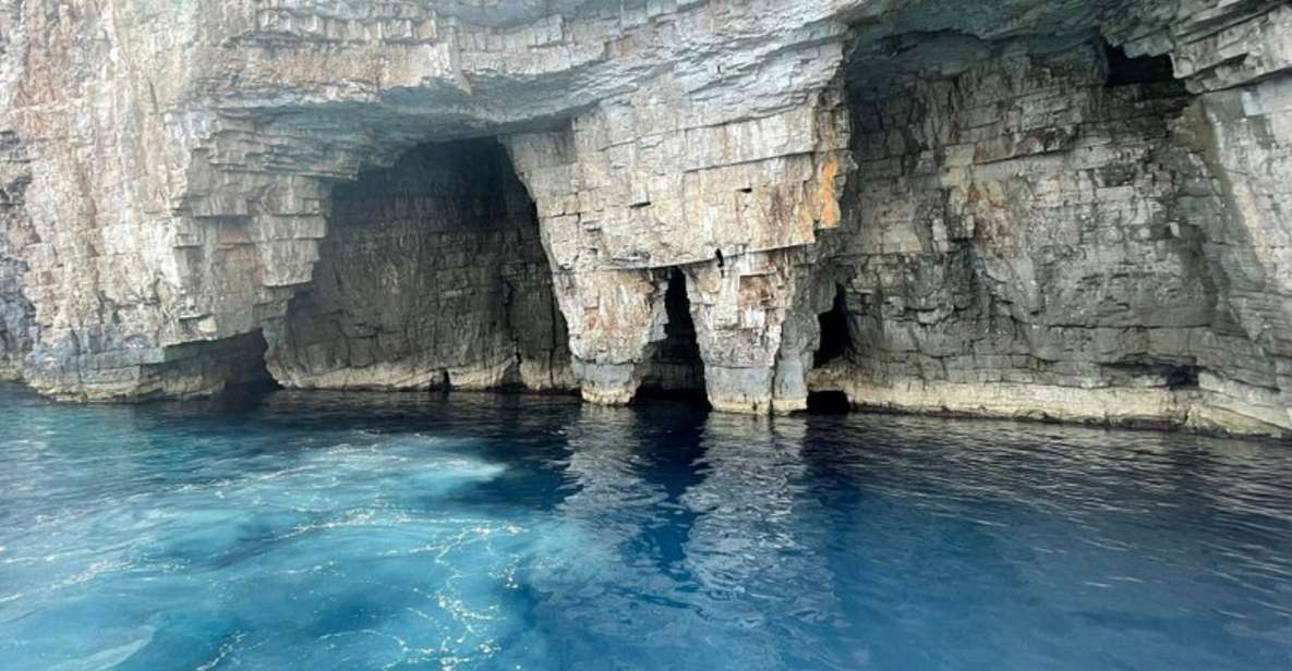 From Hvar: Blue Cave, Green Cave & 5 Islands Speedboat Tour - Itinerary Highlights