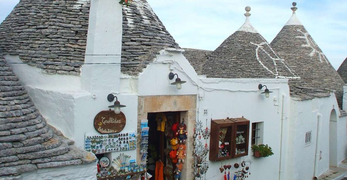 From Lecce: Alberobello Trulli Private Day Tour - Itinerary Highlights