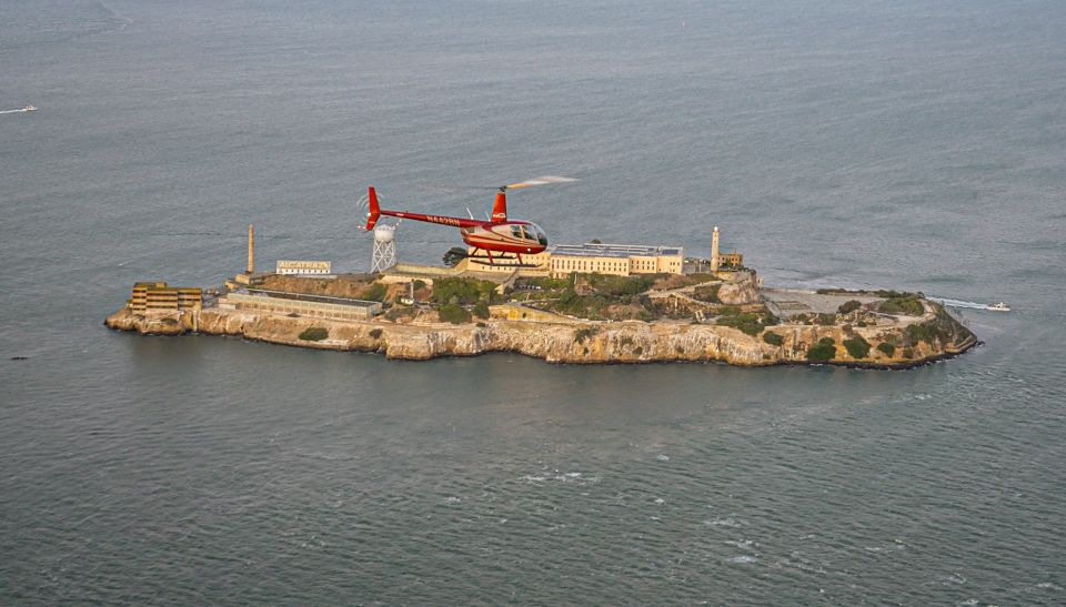 From Sausalito: San Francisco and Alcatraz Helicopter Tour - Highlights of the Tour