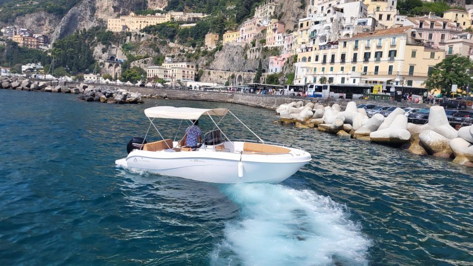 From Sorrento: Amalfi Coast Private Boat Tour With Skipper - Inclusions in the Tour