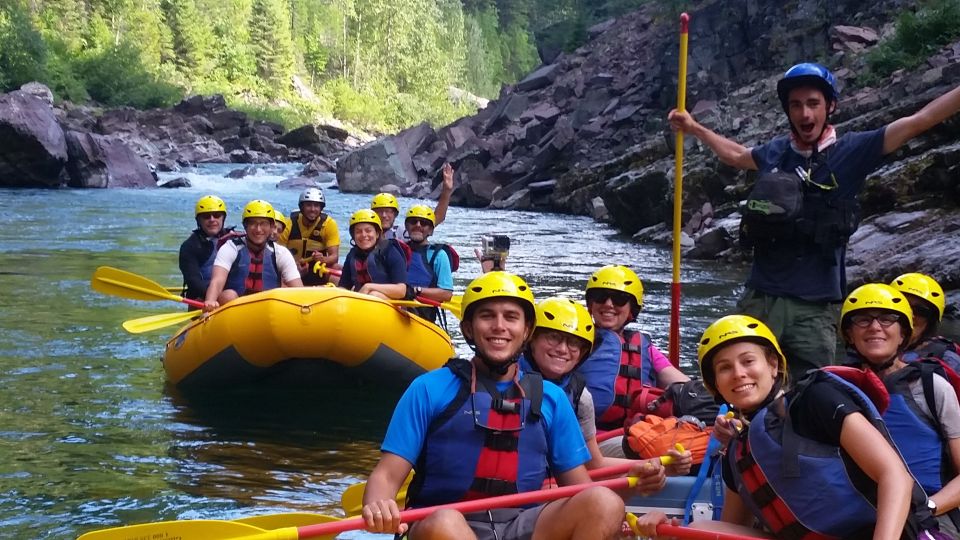 Glacier National Park: Full-Day Whitewater Rafting Trip - Rafting on Middle Fork Flathead River