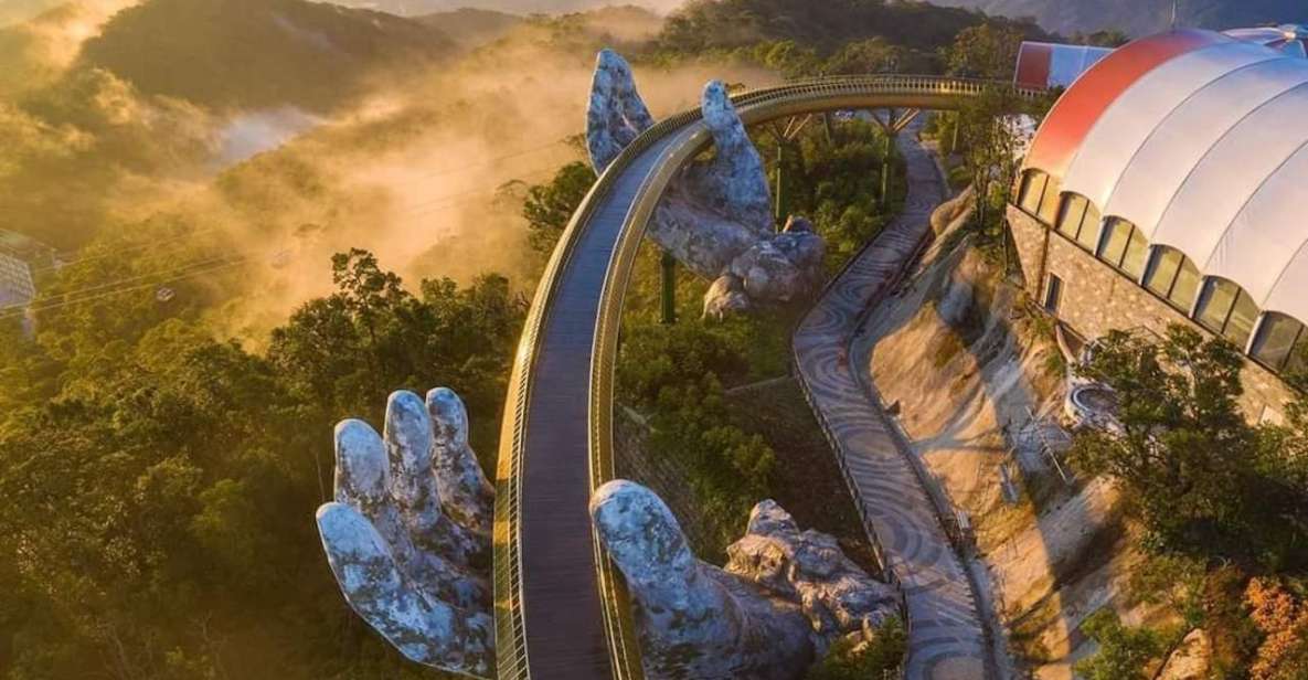 Golden Bridge & BaNa Hills by Private Car From HoiAn/DaNang - Attractions at Ba Na Hills