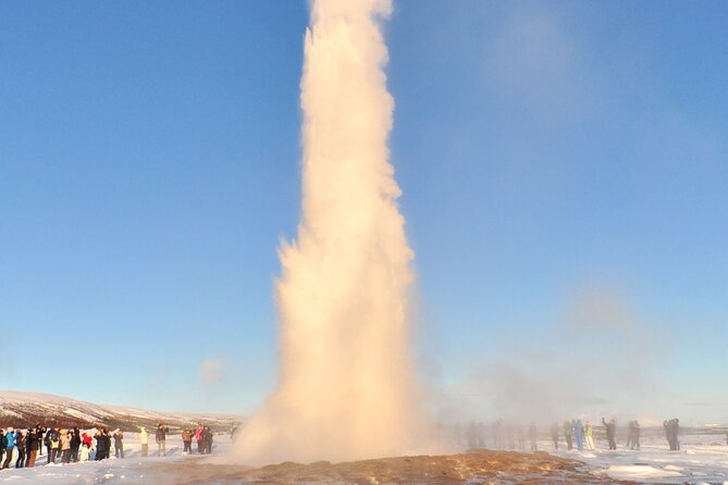 Golden Circle Express Tour With Optional Blue Lagoon Admission - Geysir Geyser Eruptions