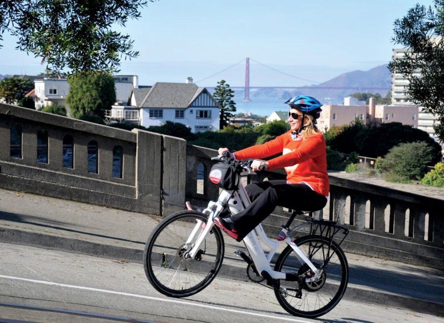 Golden Gate Bridge: Electric Bike Guided Tour to Sausalito - Iconic Golden Gate Bridge