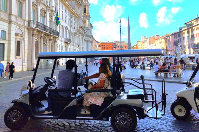 Golf Cart Tour Private Experience of Romes City Center - Private Transportation Details