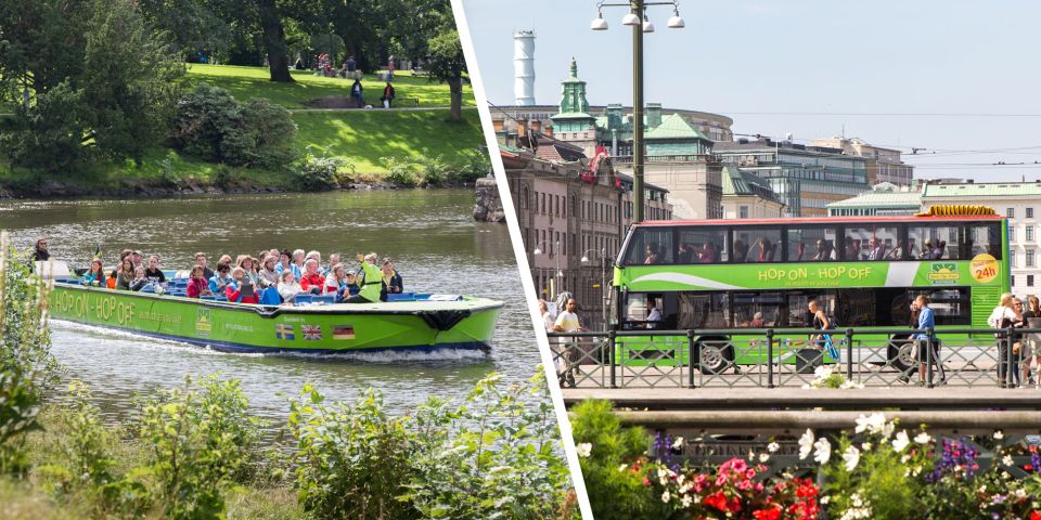 Gothenburg: 24 Hour Hop On–Hop Off Bus and Boat Tour - Ride the Open-Top Buses